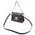 Bolso de hombro pequeño con solapa GV3 Givenchy en piel negra Negro - vista 2