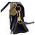 Bolso de hombro pequeño con solapa GV3 Givenchy en piel negra Negro - vista 8