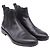 Stivaletti Chelsea Tod's in pelle nera Nero - vista 3