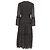 Vestido com camadas e estampado de bolinhas Michael Michael Kors em poliéster preto - vista 4
