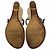 Sandali T-Strap Burberry Nova Check in pelle verniciata nera - vista 11