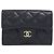 Chanel Timeless Classic Caviar Skin Geldbörse Schwarz