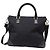 mala Tote 2 vias Gucci em lona preta Preto - vista 4