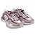 Sneakers Gucci 2.0 Running in gomma Burgundy Rosso Bordò - vista 3