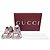 Sneakers Gucci 2.0 Running in gomma Burgundy Rosso Bordò - vista 6