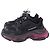 Balenciaga Triple S Clear Sole Sneaker aus schwarzem Polyester - Ansicht 4