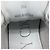Sneakers Jimmy Choo Diamond Light Maxi/ F in pelle bianca Bianco Crudo - vista 11