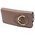 Cartera larga con cremallera Gucci Interlocking G en piel marrón Castaño Roja - vista 2