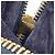 Autre Marque Borsa Baby Duffle Saint Laurent in pelle di vitello blu navy - vista 14