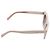 Céline Gafas de sol de ojo de gato Celine en acetato marfil Blanco Crudo - vista 3