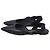 Salvatore Ferragamo Ballerine slingback Vaina Ferragamo in pelle nera Nero - vista 4