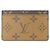 Louis Vuitton Monogram Reverse Card Case Braun