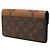 Louis Vuitton Portefeuille Sarah Long Wallet Marrone - vista 2