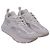 Sneakers basse Burberry Sean in nylon bianco Crudo - vista 3