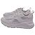 Sneakers basse Burberry Sean in nylon bianco Crudo - vista 4