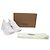 Sneakers basse Burberry Sean in nylon bianco Crudo - vista 6