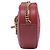 Bolsa de couro em forma de coração Dolce & Gabbana Devotion em couro vermelho Bordeaux - vista 3