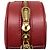 Bolsa de couro em forma de coração Dolce & Gabbana Devotion em couro vermelho Bordeaux - vista 9