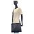 Borsa Messenger Gucci GG Stampata Blu - vista 7
