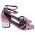 Salvatore Ferragamo Sandali Ferragamo con tacco a specchio in pelle rosa
