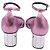 Salvatore Ferragamo Sandali Ferragamo con tacco a specchio in pelle rosa - vista 5