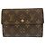 Louis Vuitton Portefeuille Tresor Etui Papier Marrone