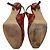 Décolleté Slingback Jimmy Choo in pelle rossa effetto pitone Rosso - vista 7