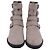 Botines Stuart Weitzman Jitterbug en ante gris - vista 2