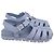 Prada Fisherman-Sandalen mit Logo-Plakette aus blauem Gummi