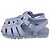 Prada Fisherman-Sandalen mit Logo-Plakette aus blauem Gummi - Ansicht 4