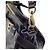 Borsa a tracolla Prada Bonnie Large in pelle di vitello nera Nero - vista 13