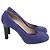 Décolleté Tod's in camoscio blu