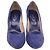 Décolleté Tod's in camoscio blu - vista 2