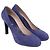 Décolleté Tod's in camoscio blu - vista 3