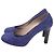 Décolleté Tod's in camoscio blu - vista 4