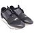 Sneakers Balenciaga Race Runner in materiali misti neri Nero - vista 3