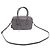 Borsa Prada Small Top handle in pelle Saffiano grigia Grigio