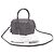 Borsa Prada Small Top handle in pelle Saffiano grigia Grigio - vista 5