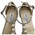 Sandali bassi Jimmy Choo Bella in pelle argento - vista 10