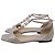 Sandali bassi Jimmy Choo Bella in pelle argento - vista 4