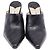 Mules con tacco Jimmy Choo Rya 90 in pelle nera Nero - vista 2