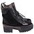 Botas Desert de plataforma Laureate Louis Vuitton en piel negra Castaño