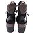 Botas Desert de plataforma Laureate Louis Vuitton en piel negra Castaño - vista 5