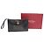 Clutch Salvatore Ferragamo in pelle nera traforata con fiocco Nero - vista 6