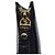 Clutch Salvatore Ferragamo in pelle nera traforata con fiocco Nero - vista 9