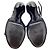 Sandali con tacco platform Lanvin Bow in pelle verniciata nera Nero - vista 8