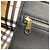 Burberry Tote Bag mit geprägtem Wappen aus schwarzem Leder - Ansicht 12