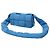 Borsa a tracolla Bottega Veneta Padded Tech Cassette in nylon blu - vista 2