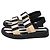 Burberry Vintage Check Slingback-Sandalen aus multicoloured Canvas Mehrfarben - Ansicht 4