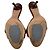 Mules con tacco Gucci Horsebit in pelle marrone - vista 10